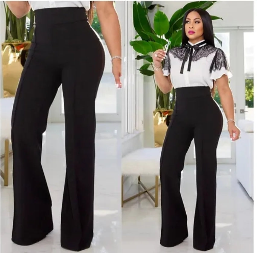 MONQUIE-HIGH WAISTED PANTS