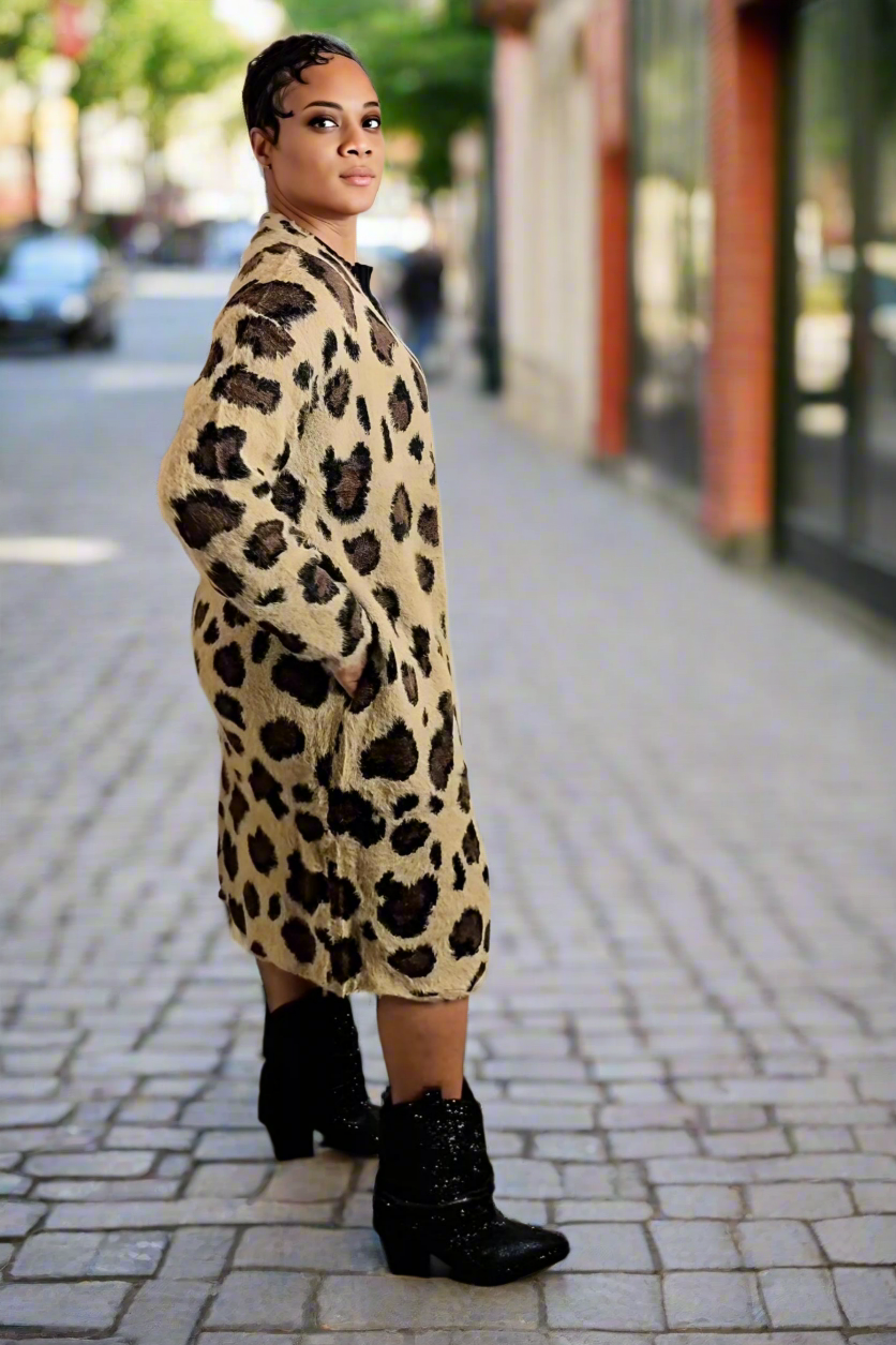 LEOPARD-CARDIGAN