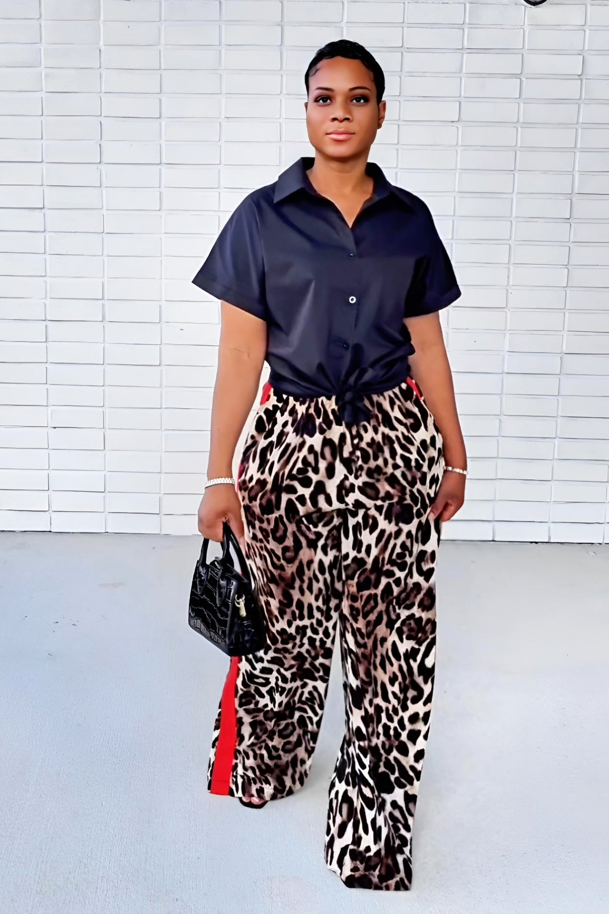 LEOPARD LUXE PANTS