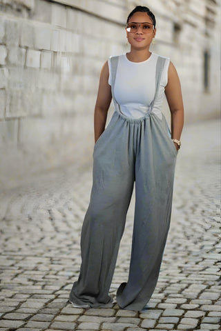 ELEGANTS-JUMPSUIT(Gray)