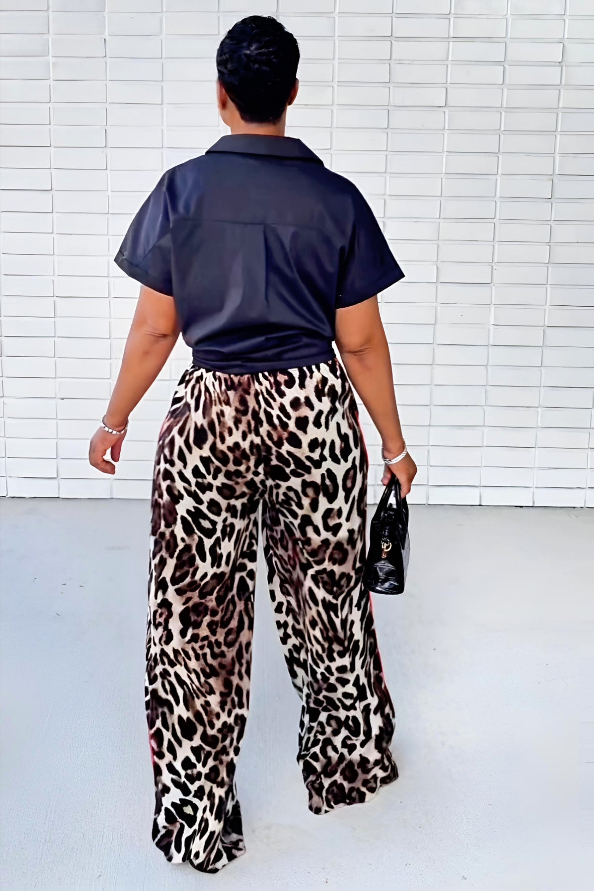 LEOPARD LUXE PANTS