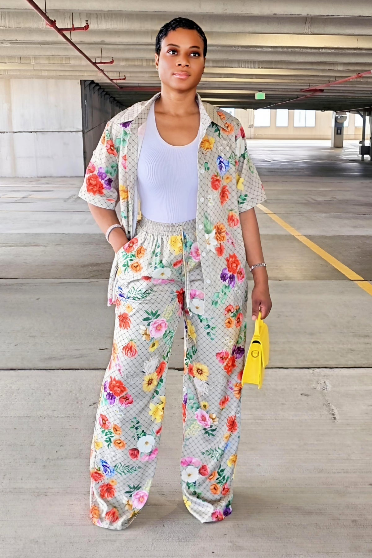 BLOSSOM PANTS SET