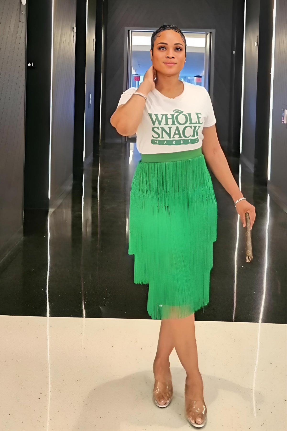 TINA- FRINGE SKIRT