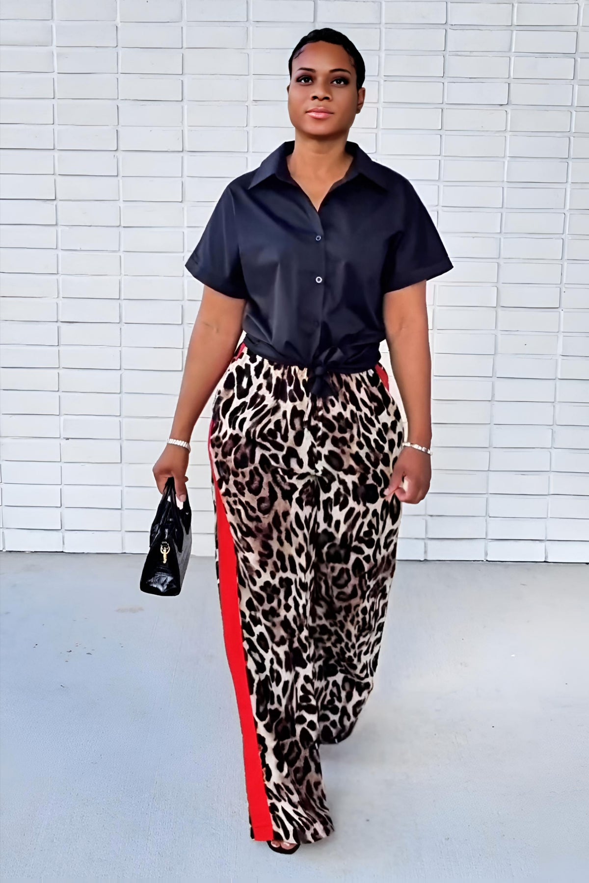 LEOPARD LUXE PANTS