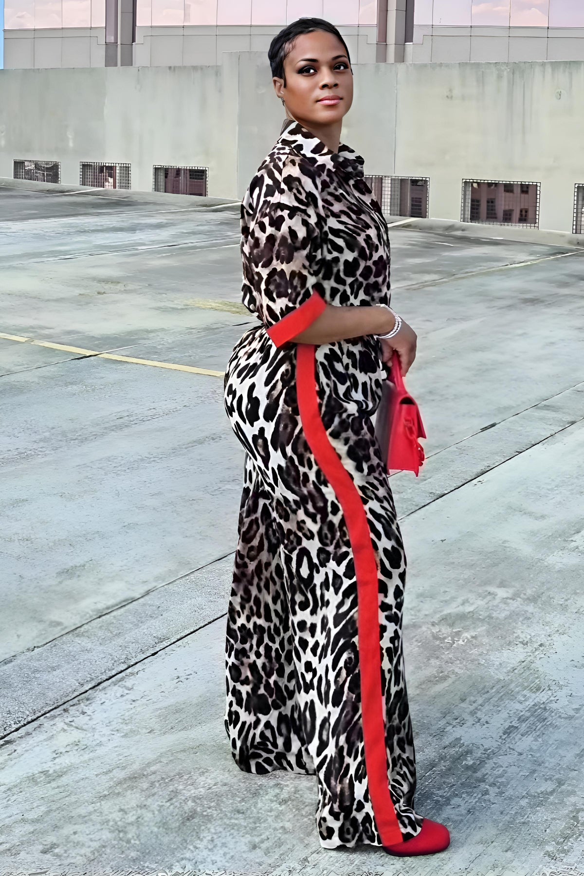 LEOPARD LUXE PANTS